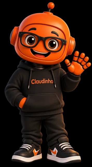O Claudinho acenando